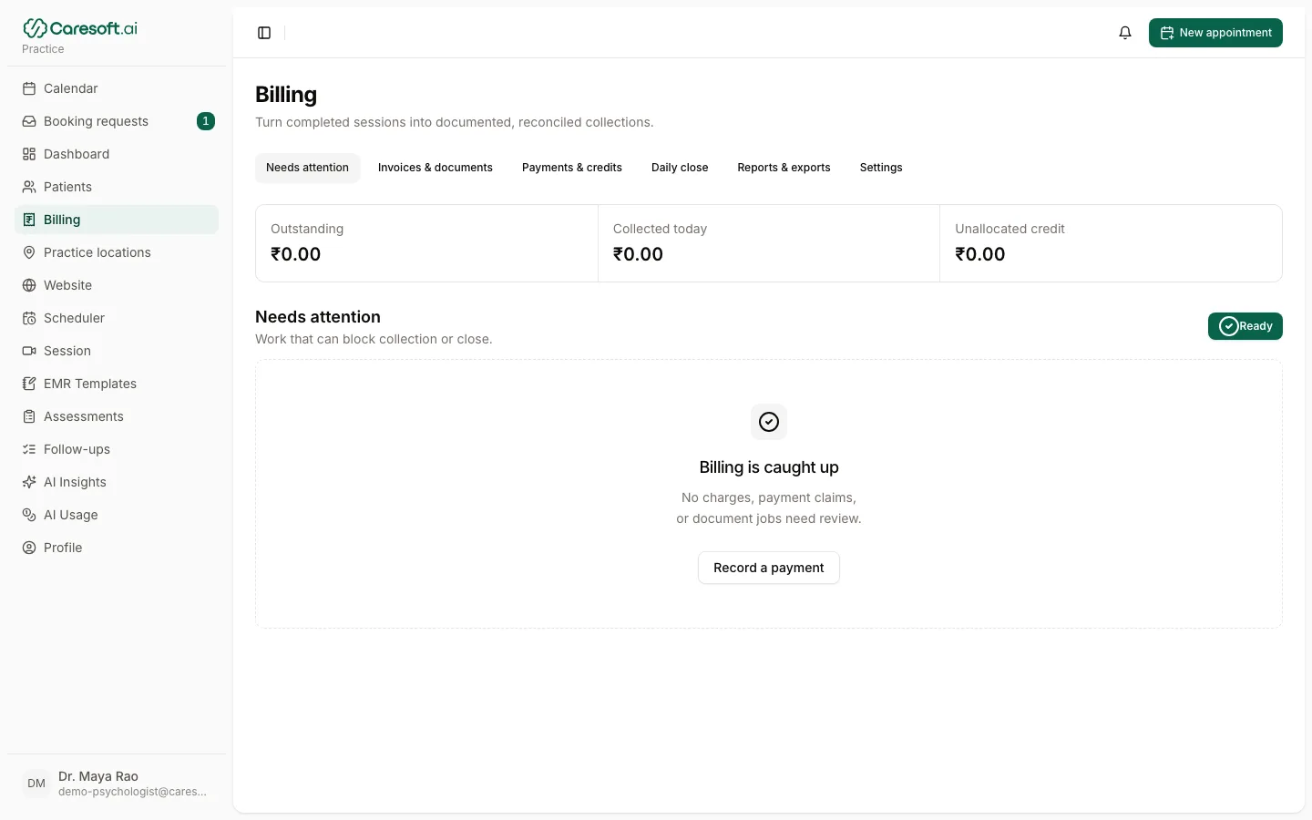 Billing overview