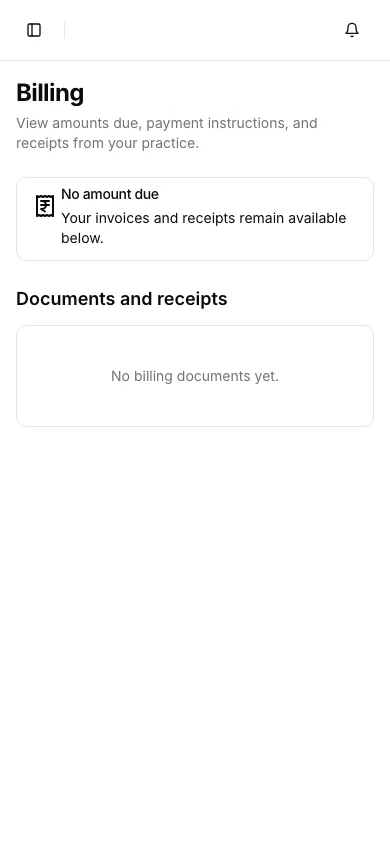 Your billing